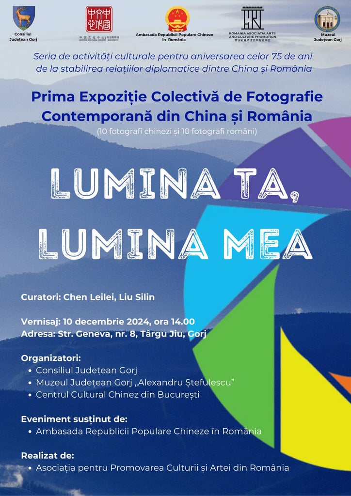 Artiști români și chinezi expun la Târgu Jiu