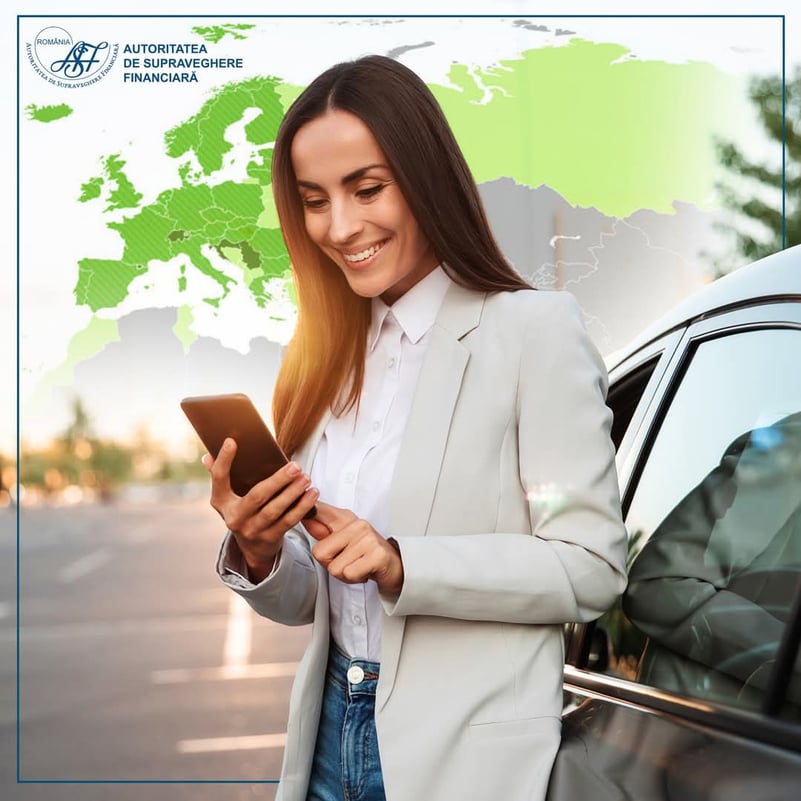 Nouă reglementare privind asigurările Carte Verde: De la 1 ianuarie 2025, documentul poate fi prezentat în format electronic