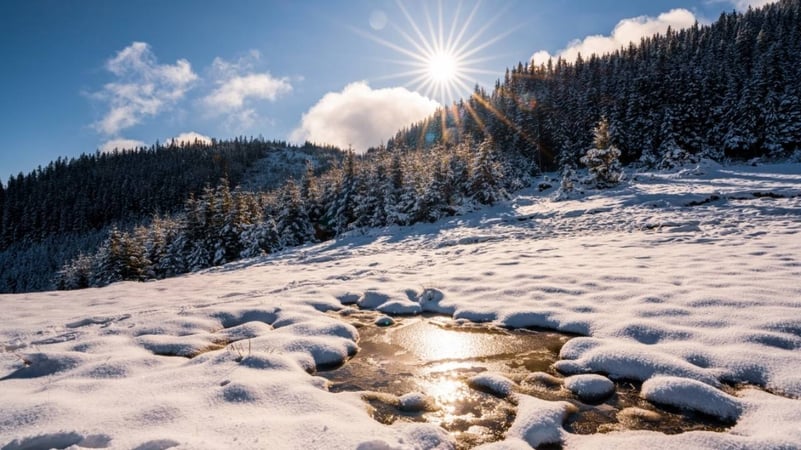 Vreme neobișnuit de caldă, anul acesta de Bobotează. Vezi prognoza ANM, pentru Muntenia, în următoarele două săptămâni