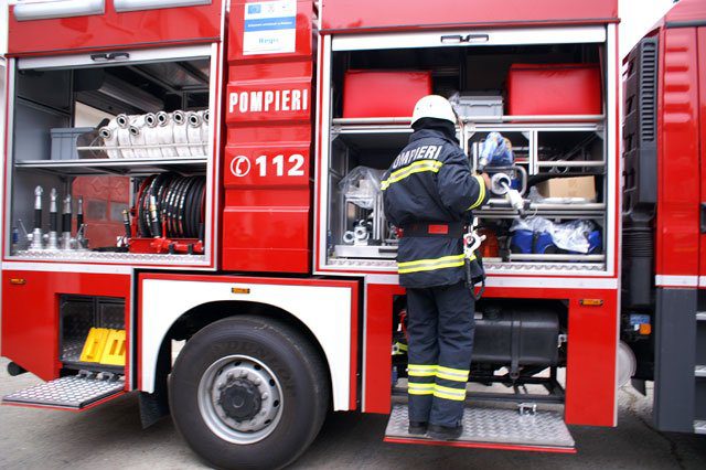 Pompierii gorjeni au intervenit la 175 de situații de urgență în ultima săptămână