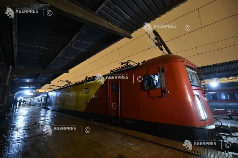 „Trenul Unirii”, care face legătura între București și Iași, de Ziua Unirii Principatelor Române, ajunge în Focșani la ora 09.49