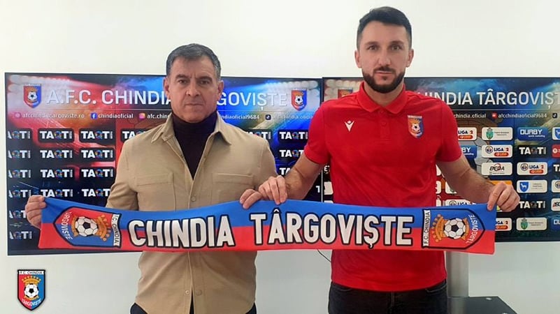 Transfer important realizat de Chindia Târgoviște. Un fotbalist argeșean a ajuns sub comanda lui Costel Pană