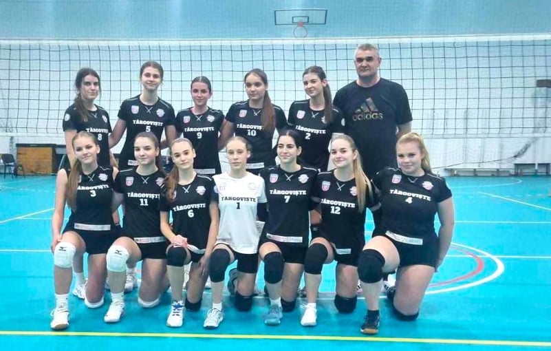 Voleibalistele de la CSȘ Târgoviște, victorii pe linie la Turneul 4 din cadrul Campionatului Național pentru junioare