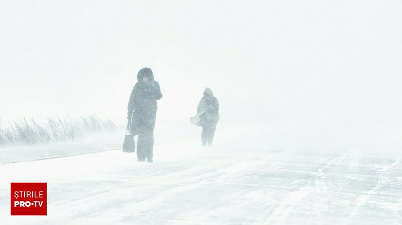 România, lovită de primul episod de iarnă autentică. Vortexul polar aduce ger și ninsori. Cum va fi vremea