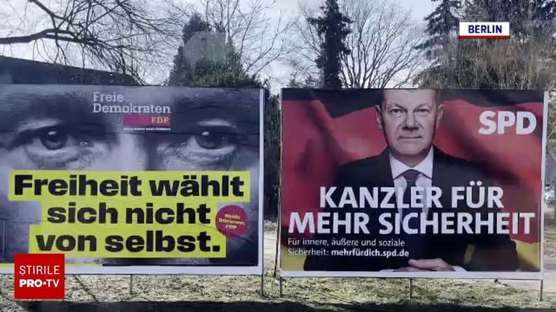 Zi decisivă pentru Germania. Cine ar putea să îl înlocuiască pe Olaf Scholz după alegerile federale anticipate