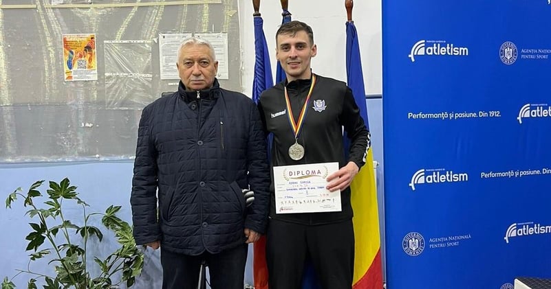 Garcea, vicecampion național în proba de 1500 metri!