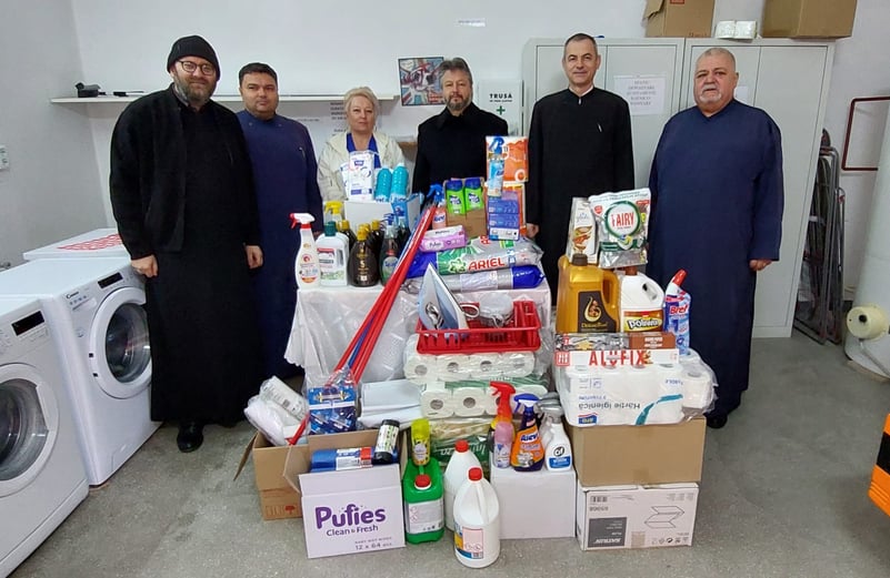 Sprijin pentru Căminul de la Parohia Eroilor