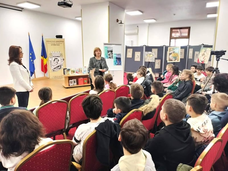 Întâlnire educativă despre dependența de ecrane și spațiul virtual, la Biblioteca Județeană Dâmbovița