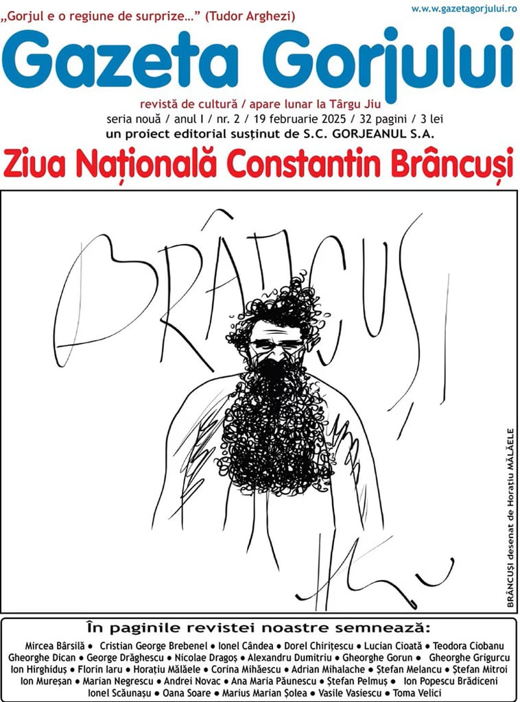 Semnal: Noul număr al revistei de cultură ,,Gazeta Gorjului”