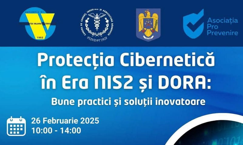 Nu rata! Seminar privind securitatea cibernetică, organizat la Târgoviște