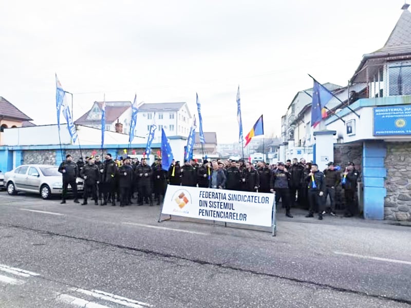 Salarii ciuntite cu până la 1.700 de lei pentru angajații Penitenciarului Târgu Jiu