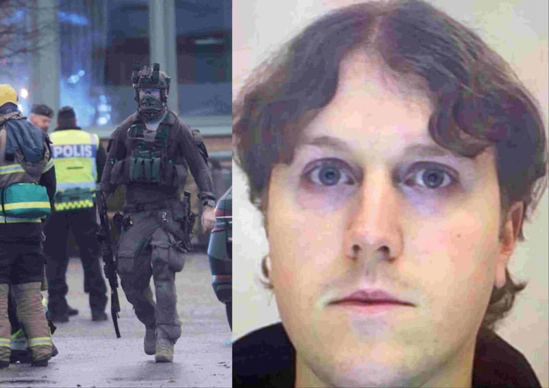 Rickard Andersson, un localnic de 35 de ani, autorul atacului armat din Suedia / Cetățeni sirieni printre cei 11 morți