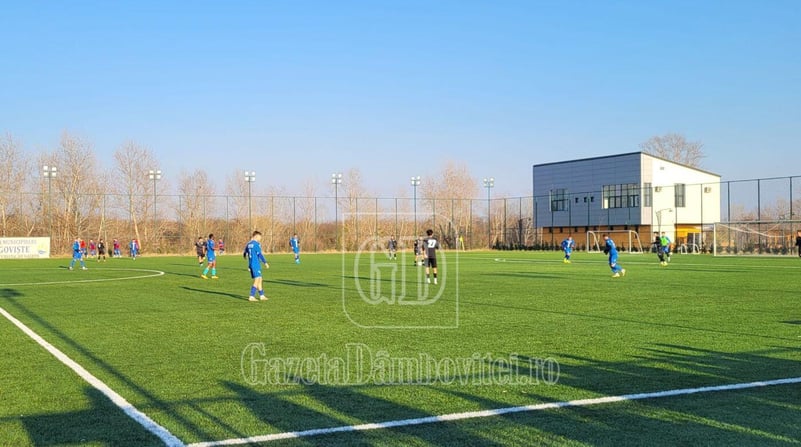 Chindia Târgoviște se impune în meciul cu AS FC Pucioasa. Antrenament util pentru ambele formații