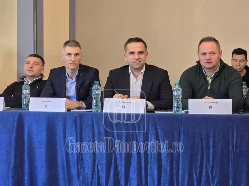 Sesiune de lucru pentru îmbunătățirea fotbalului județean, la Sibiu. Și Dâmbovița a fost reprezentată