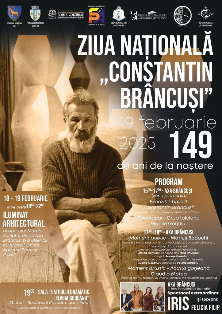 Spectacol extraordinar Iris și Felicia Filip, la Târgu Jiu, de Ziua Națională „Constantin Brâncuși”