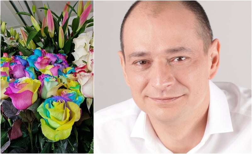 Dl. Băluță, romantic, lansează Provocarea Floriceaua🌹”Mesajul de astăzi îl adresez exclusiv bărbaților”