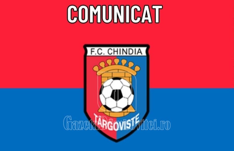 Comunicat de presă Chindia Târgoviște cu privire la baremul neachitat