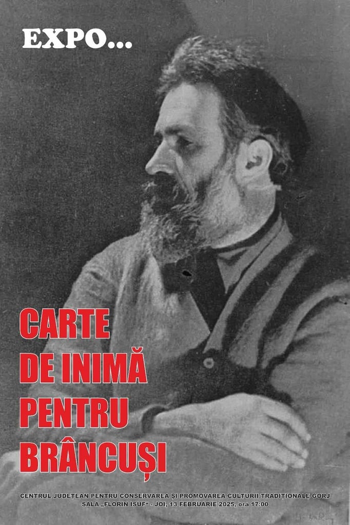 Expoziția „Carte de inimă pentru Brâncuși”, vernisată la Târgu Jiu