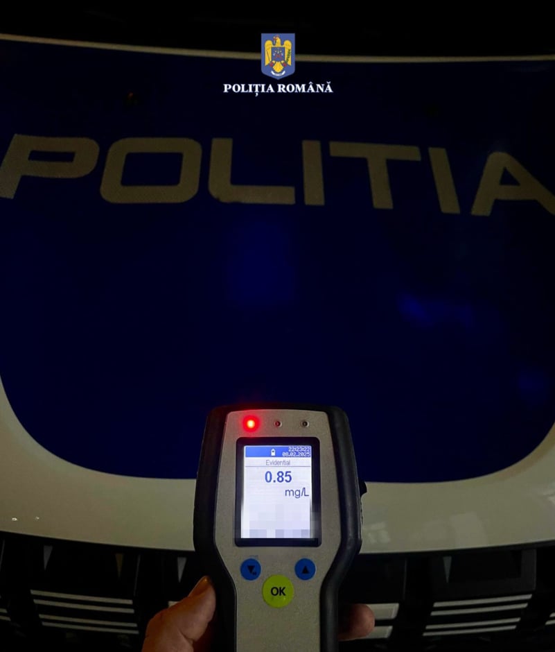 Șoferi surprinși la volan sub influența alcoolului în județul Dâmbovița
