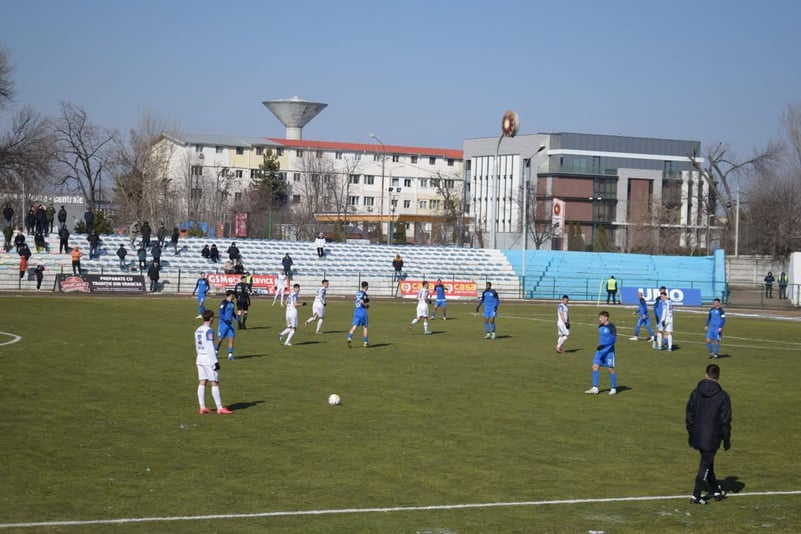 Fotbal, Liga a 2 a. Egal pentru focșăneni, pe Milcovul