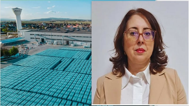 Adina Pădurariu, noul director al fabricii de BCA Holcim din Adjud; Carmen Bîrlă s-a retras „cu succes din activitatea profesională”
