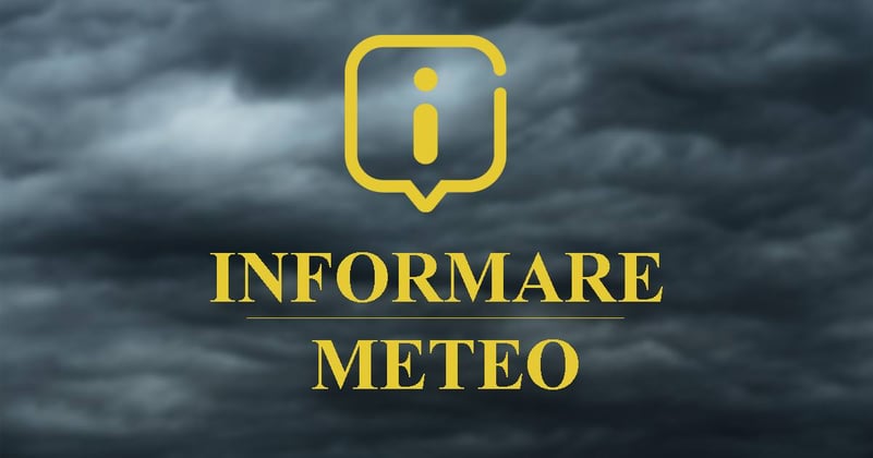 Informare meteorologică de vreme rea, valabilă și în județul Dâmbovița