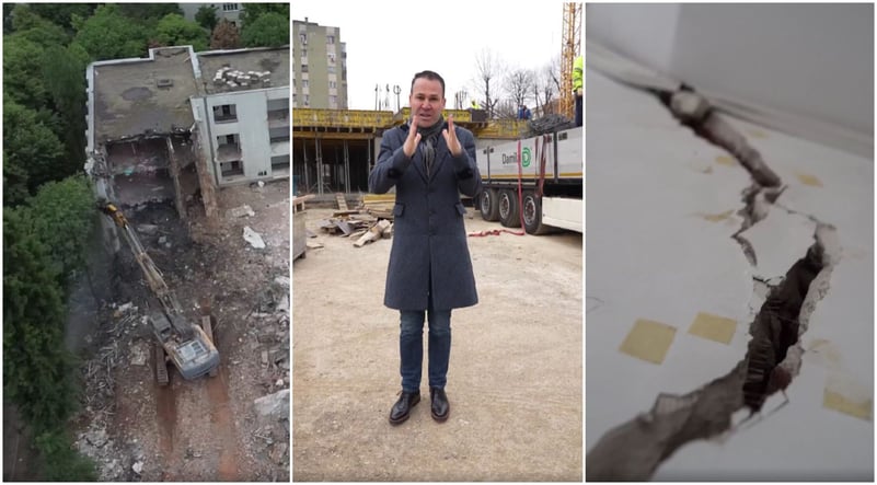 Dl. Negoiță are nevoie de pavele și borduri ca de aer: se fac lucrări în curtea Școlii Neagoe Basarab. A zis clar, nu va pune panseluțe, dar pavele sunt musai🙈