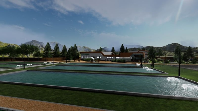 Păstrăvăria Lepșa ar putea produce circa 25-35 tone de păstrăv anual, după reabilitare și modernizare