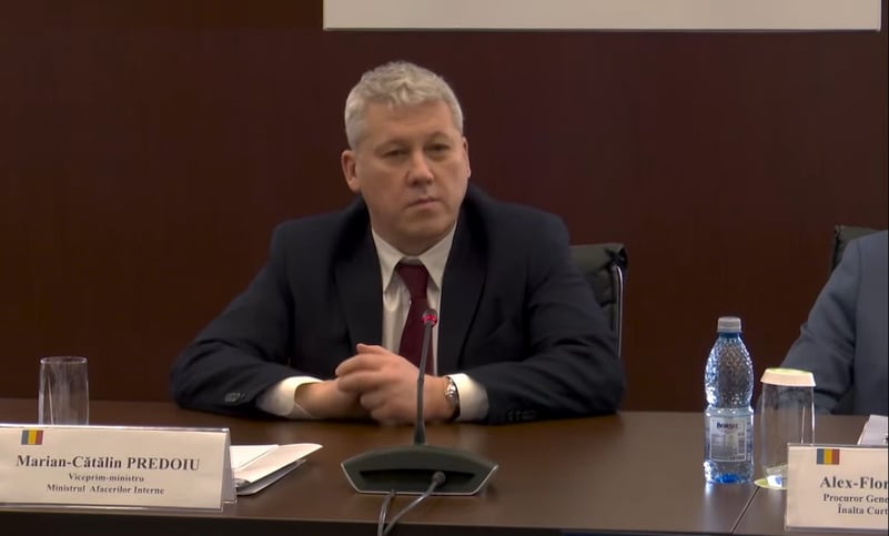 VIDEO! Predoiu: Coexistență între Poliție și interlopi nu există; ori le dați dumneavoastră de lucru, ori vă dau dânșii