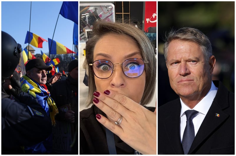 11 februarie în Bucureşti, prima zi fără președinte, a doua zi după ce am fost salvați de dictatura supermarketurilor