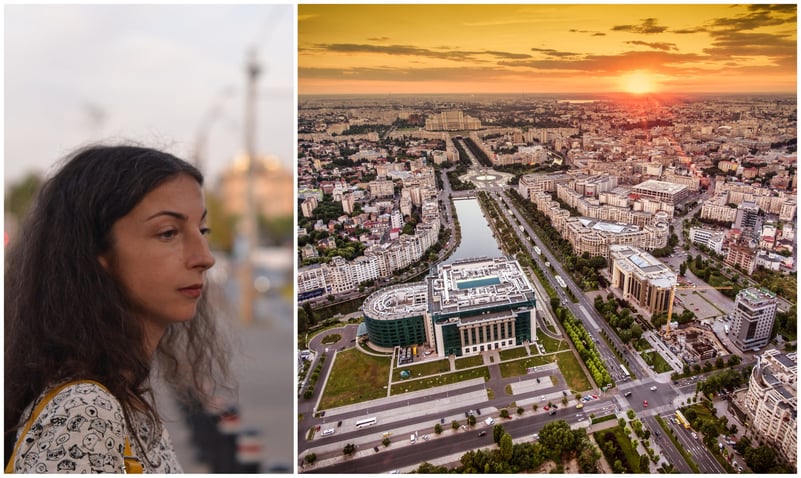 Teribil blestem în stația STB Depoul Alexandria și, mai spre centru, doamna cu coc până la șofer, care călătorește spectaculos cu troleibuzul 69😍