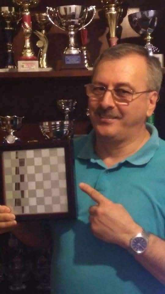 Foto | Maestrul Internațional la șah prin corespondență, Stelian Ploscaru din Focșani, devine campion național