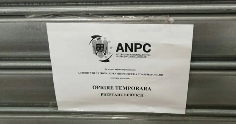 ANPC a verificat și închis o cafenea din București, după ce un consumator a ajuns la spital