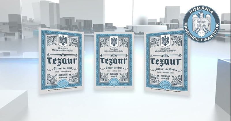 O nouă ediție Tezaur este lansată luni. Titlurile de stat sunt disponibile și pe Ghișeul.ro