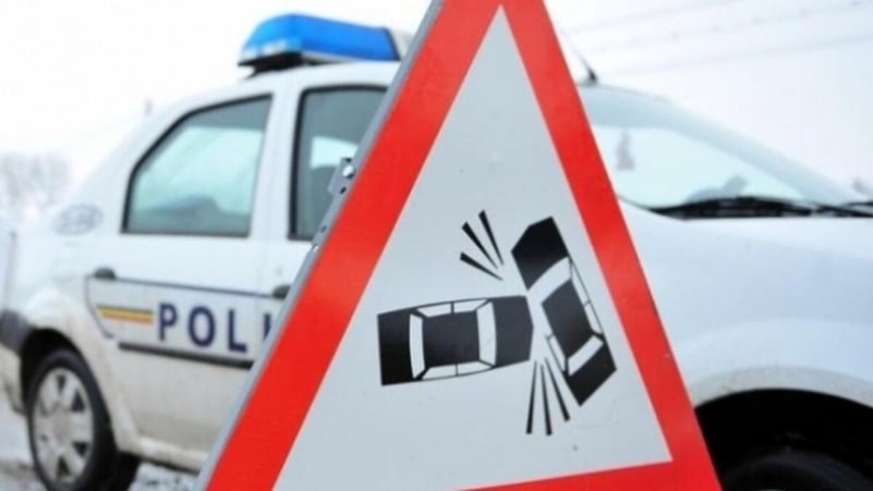 Accident- șoferul a fugit de la locul evenimentului rutier