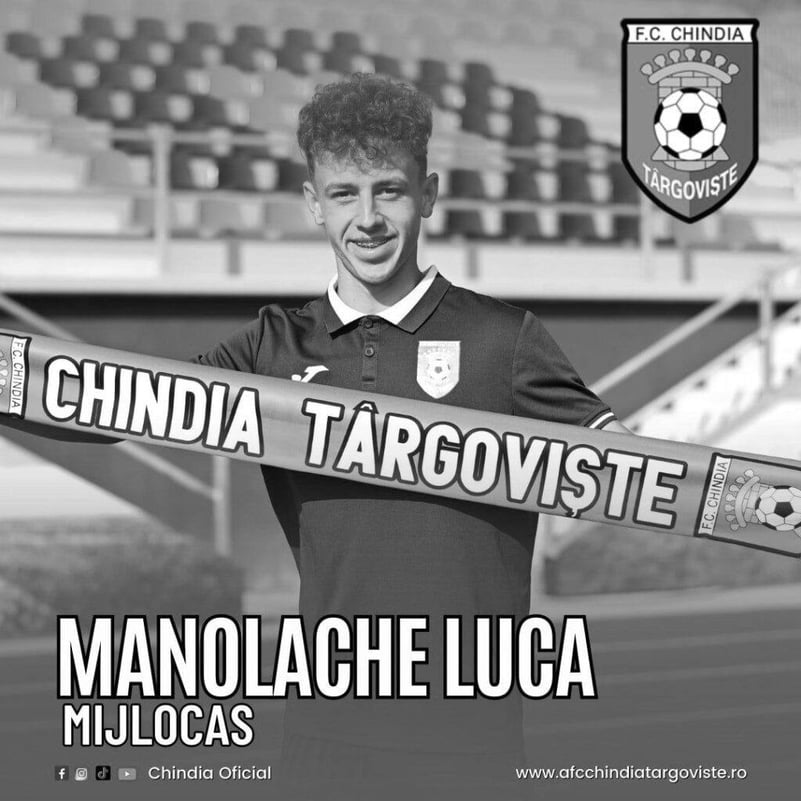 Ce a cauzat decesul fotbalistului dâmbovițean Luca Manolache. Rezultatul autopsiei