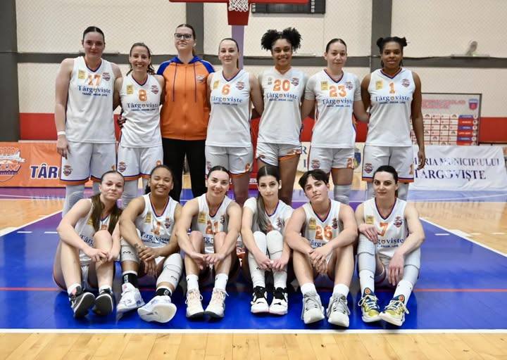 Baschetbalistele de la CSM Târgoviște, victorie categorică în primul duel cu CS U Brașov, din sferturile de finală ale Ligii Naționale