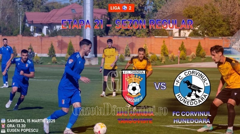 Chindia termină returul Ligii a 2-a cu o înfrângere acasă. Cele mai grele perioade ale echipei