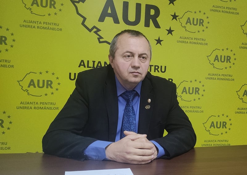 Deputatul George Badiu nu mai este președinte al AUR Vrancea