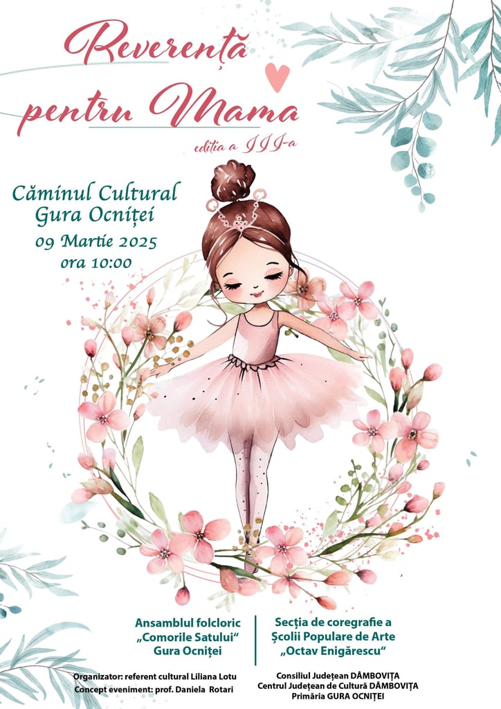 Spectacol de Grație și Emoție la Gura Ocniței: Balet în Onoarea Mamelor!
