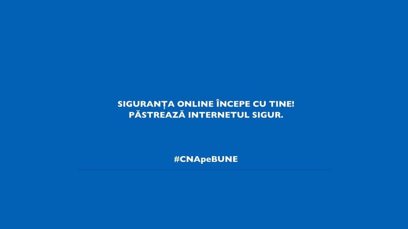 Campanie publică pentru combaterea conținutului ilegal din online, lansată de CNA. Cum se pot face sesizări VIDEO