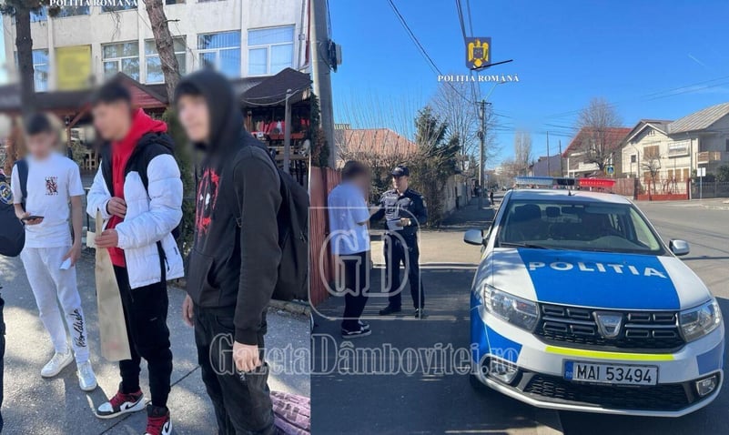 Părinții îi trimit la școală, dar… Peste 100 de elevi, găsiți pe străzile Târgoviștei în timpul orelor de curs, joi, 6 martie