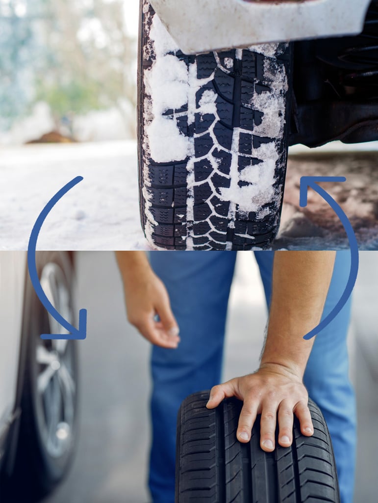 RAR, clarificări pentru șoferi. Când se schimbă cauciucurile de iarnă cu cele de vară