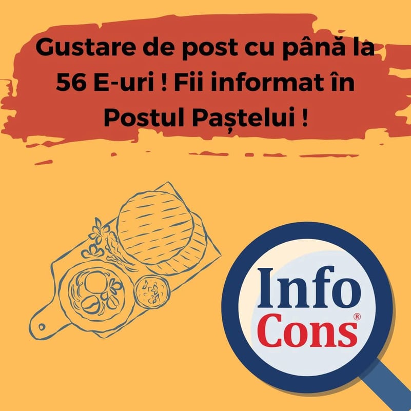 InfoCons susține consumatorii în Postul Paștelui cu informații detaliate despre produse