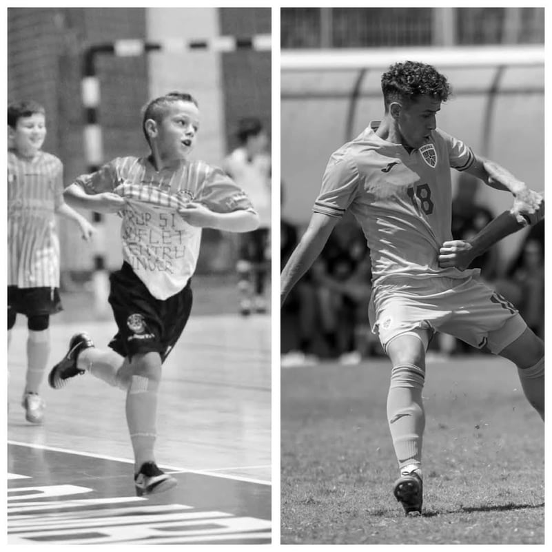 Fotbalistul Luca Manolache, originar din Târgoviște, și-a pierdut viața la doar 19 ani