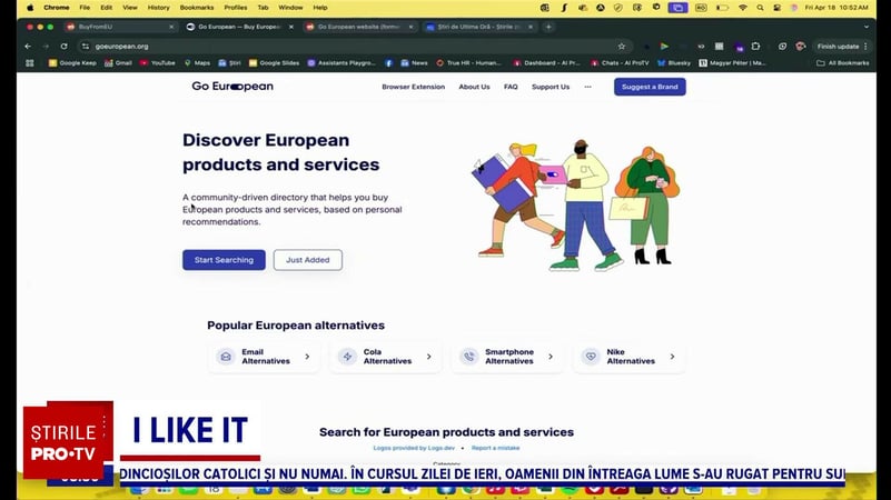 Tot mai mulți europeni aleg „made in Europe” în locul produselor americane. Explicațiile acestui fenomen