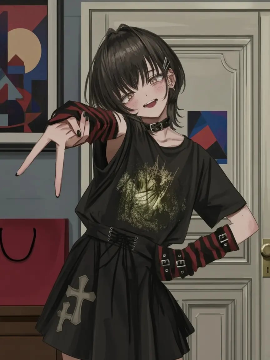 The Roommate in Black