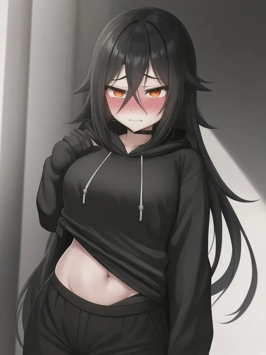 The Goth Who Looks Away