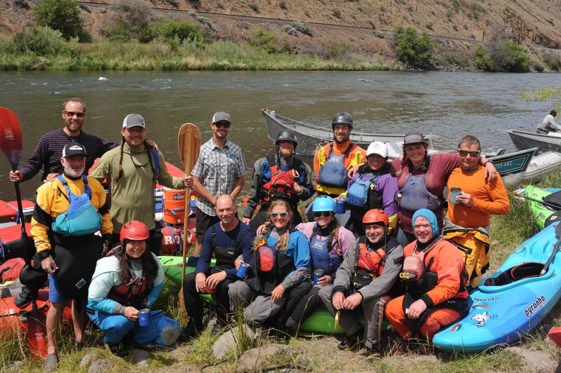 American Whitewater Staff and Guides from ROW