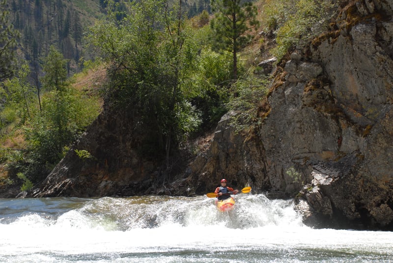 Morgan at Little Falls